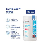 Șervețele Klinomed Wipes Dezinfectante - Format Mare | Socoro.ro