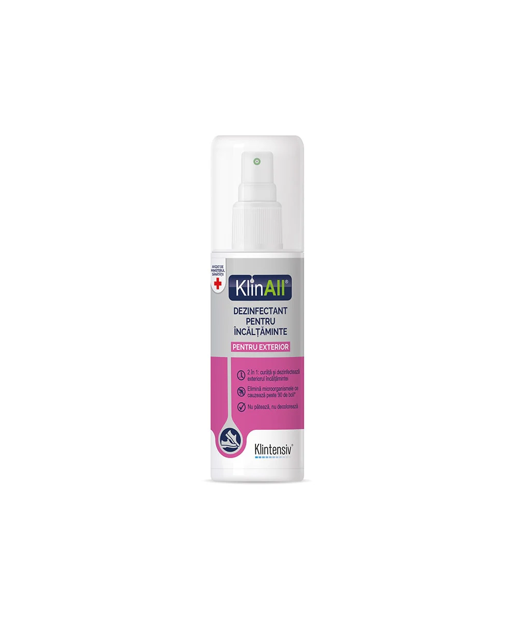 KlinAll dezinfectant spray pentru exteriorul incaltamintei