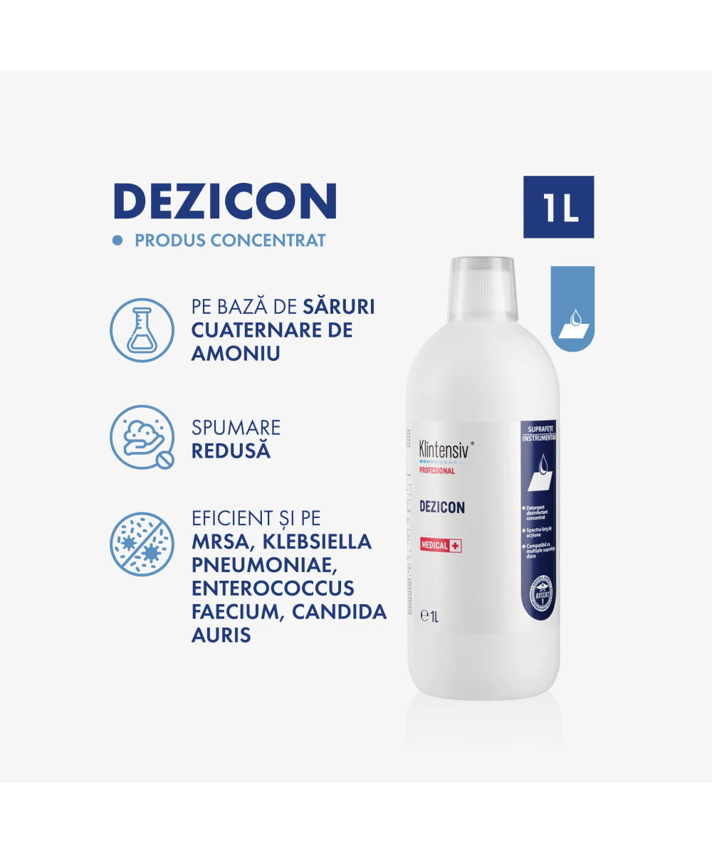 Dezicon Klintensiv - Dezinfectant Concentrat Nivel Înalt