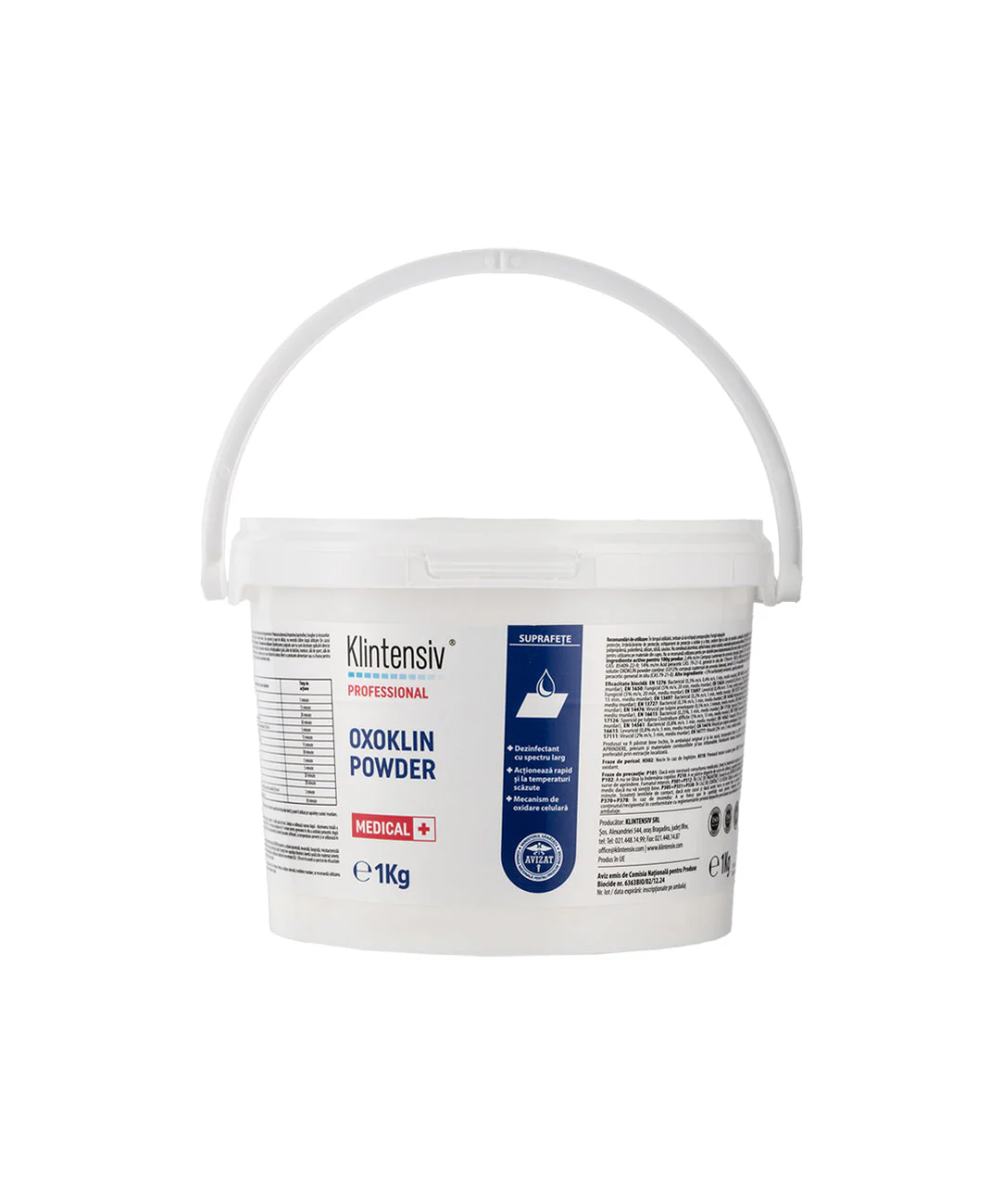 Oxoklin Powder Detergent dezinfectant de nivel înalt