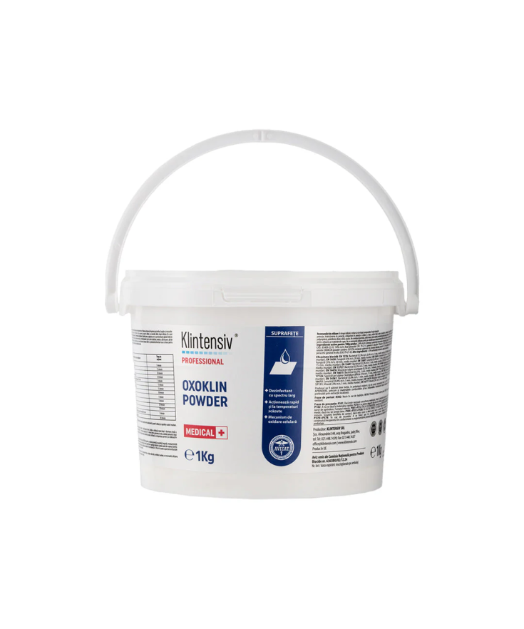 Oxoklin Powder Detergent dezinfectant de nivel înalt