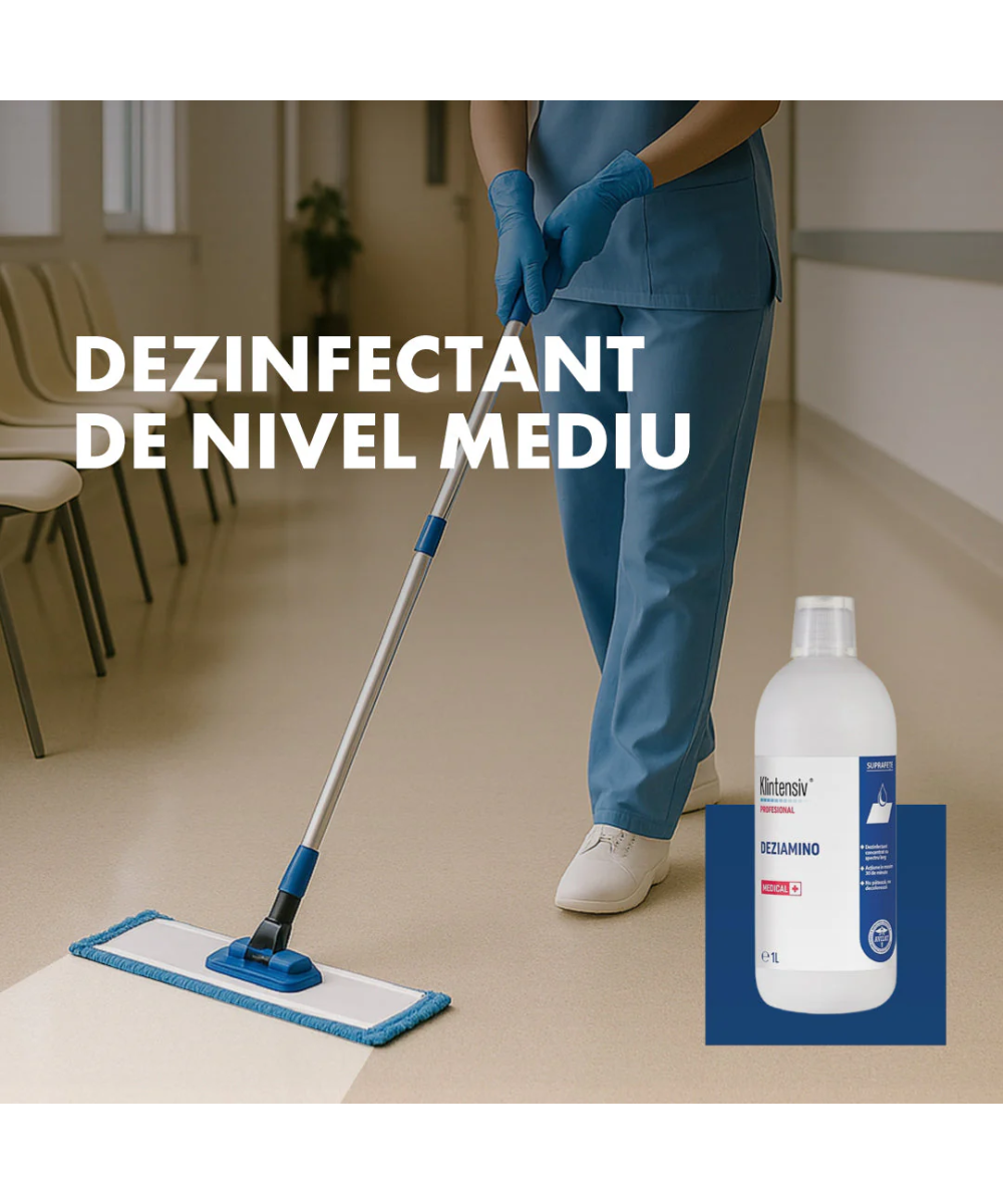 Dezinfectant Deziamino Concentrat - Curățare și Dezinfecție 2-în-1