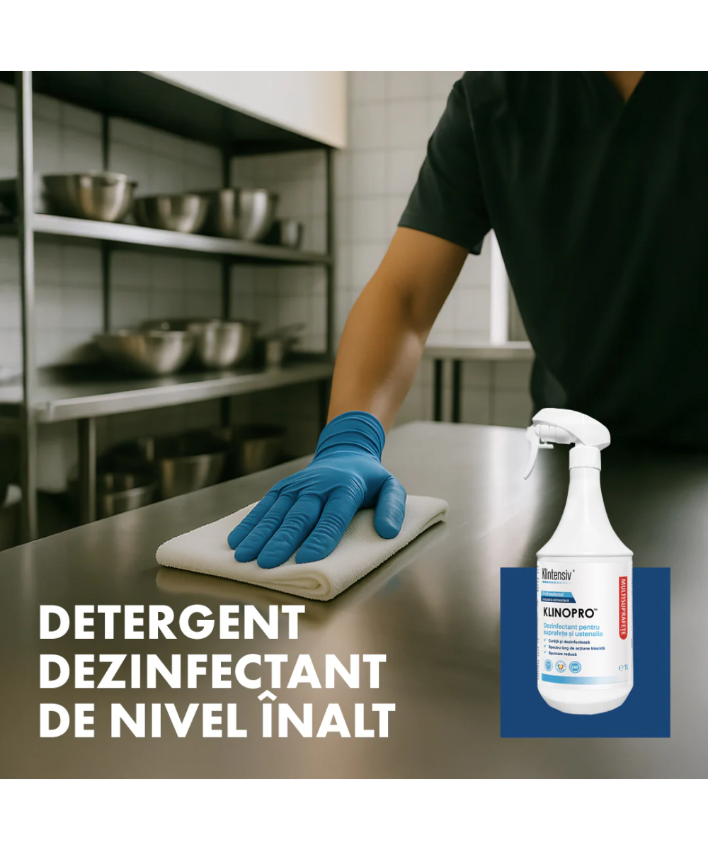 Dezinfectant KlinoPro RTU - Detergent Profesional Suprafețe