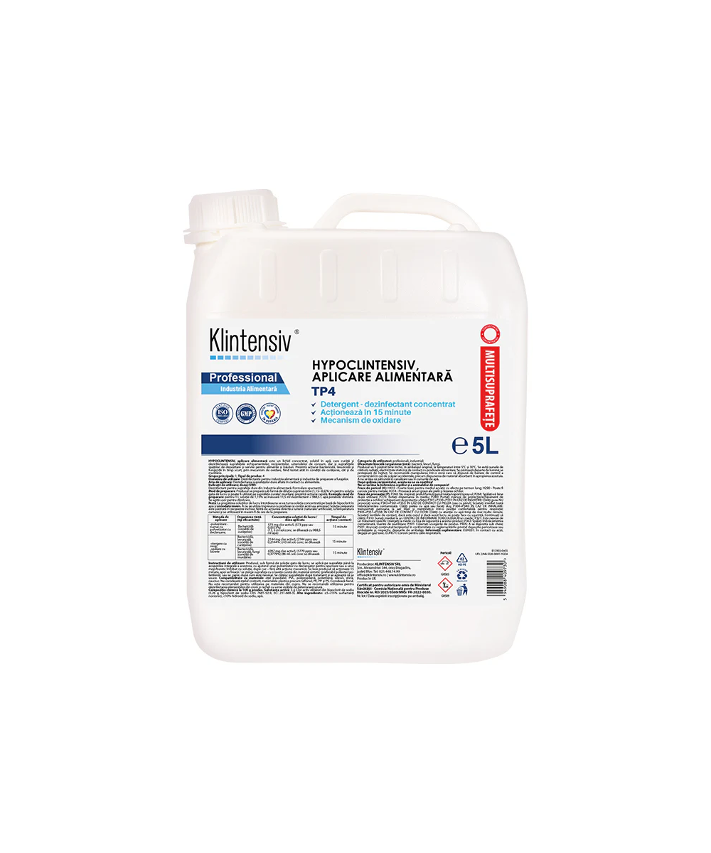 HypoKlintensiv Dezinfectant oxidativ concentrat pentru industria alimentară