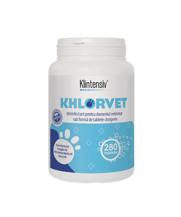 Klintensiv Khlorvet Tablet dezinfectant TP3