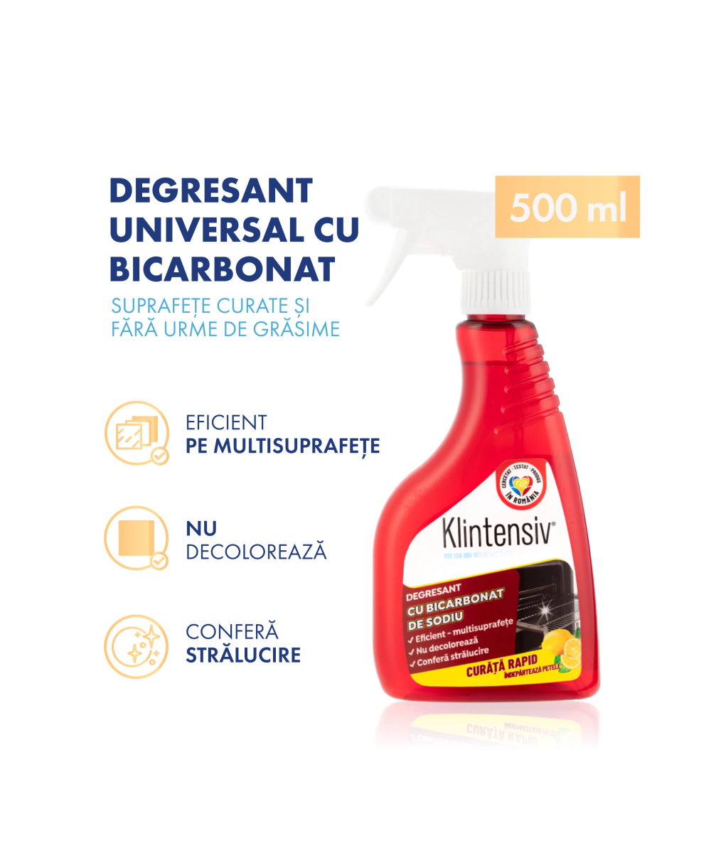 Degresant Universal Klintensiv cu Bicarbonat - Curățare Totală