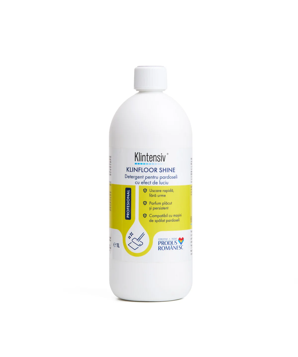 Klintensiv – KLINFLOOR SHINE Detergent pardoseli concentrat cu efect de luciu