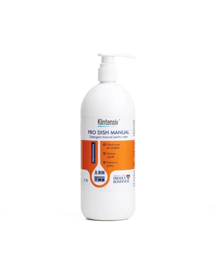 Klintensiv® PRO DISH Detergent Profesional de Vase – Manual