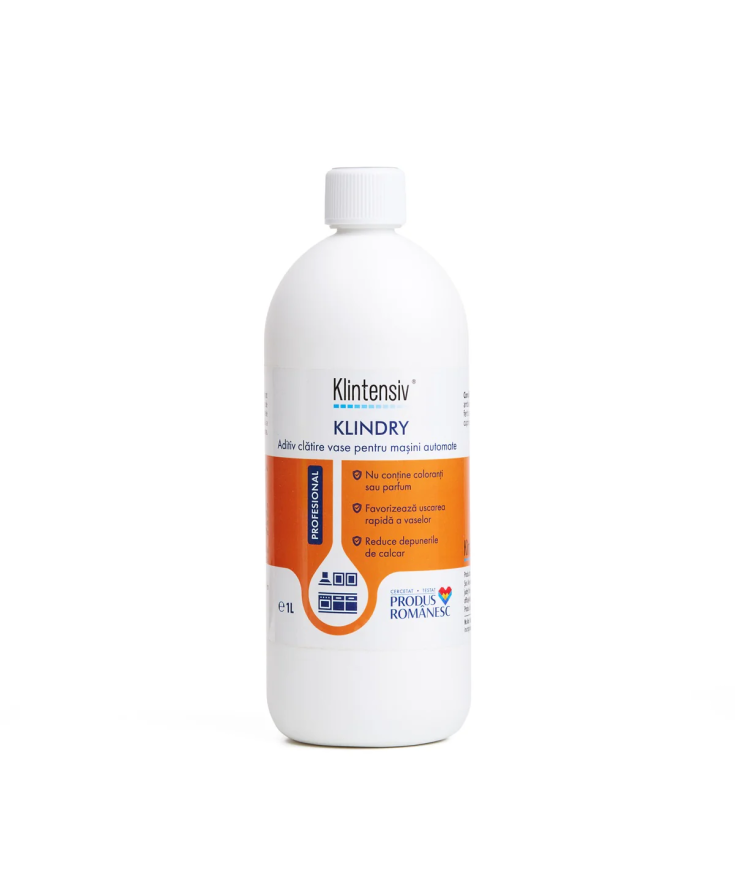 Klindry Klintensiv - Aditiv Profesional Clătire și Uscare | Socoro