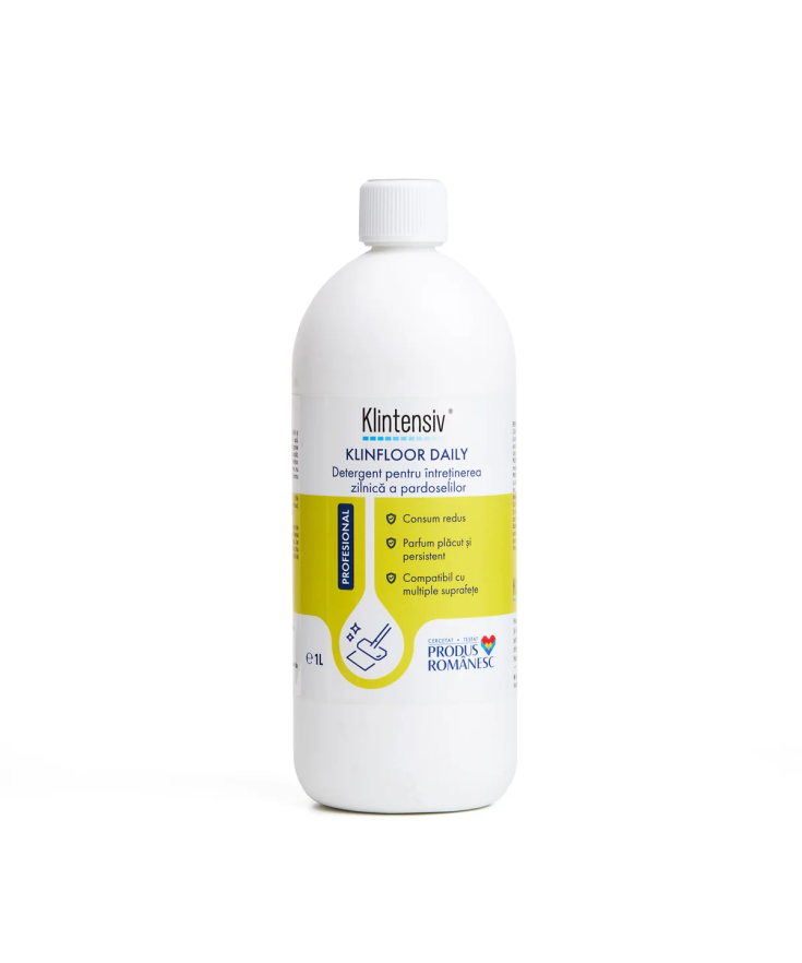 Detergent Pardoseli Klinfloor Daily Klintensiv - Prospețime Zilnică