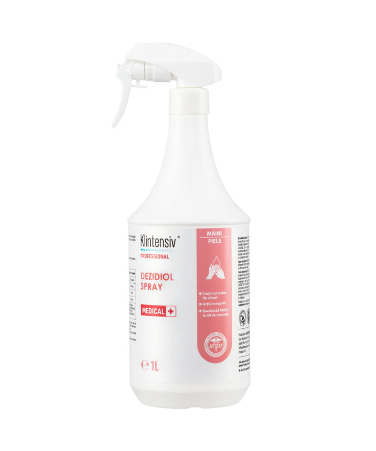 Dezidiol® Spray Dezinfectant maini si piele cu doi alcooli și clorhexidină