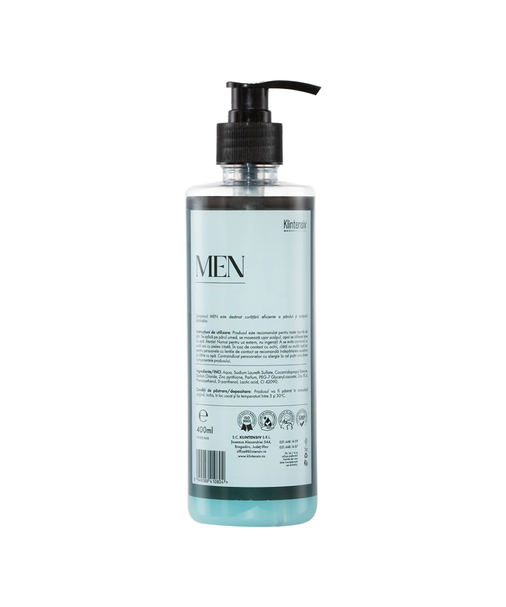 Șampon Bărbați cu Zinc PCA și Pantenol - Control Sebum | Socoro