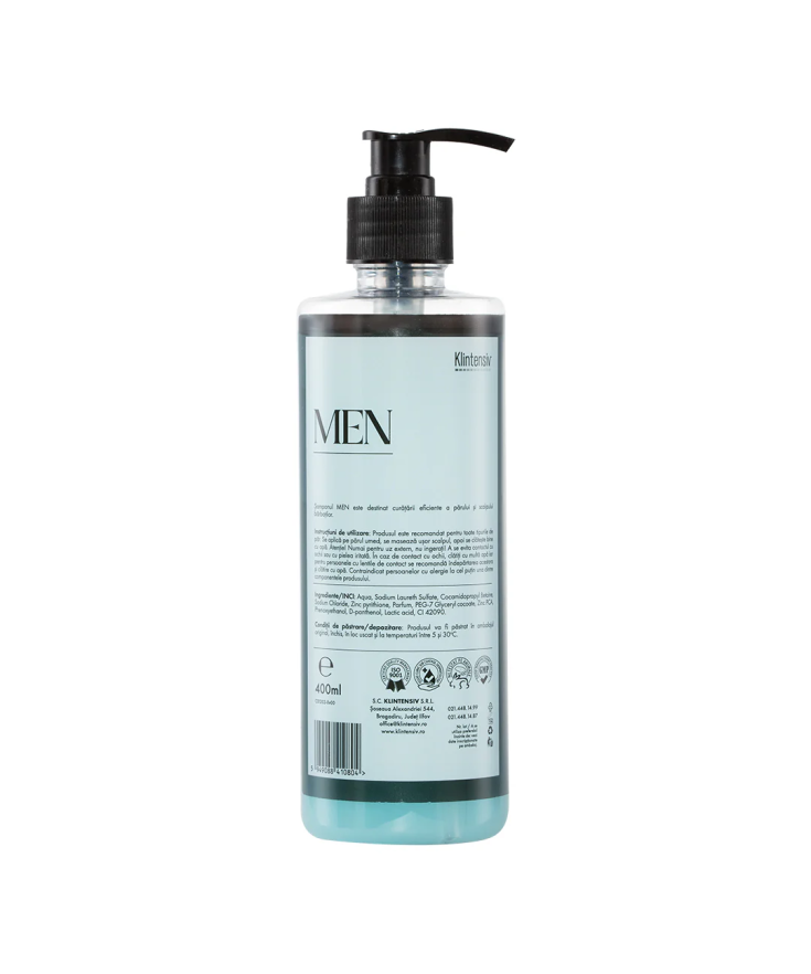 Șampon Bărbați cu Zinc PCA și Pantenol - Control Sebum | Socoro