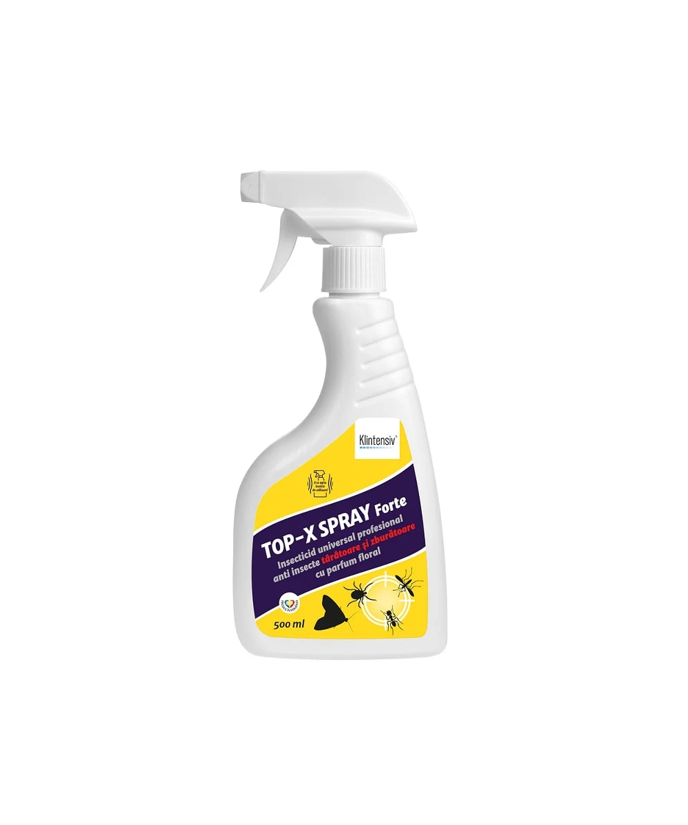 TOP-X-SPRAY FORTE – Insecticid profesional pentru combaterea muștelor
