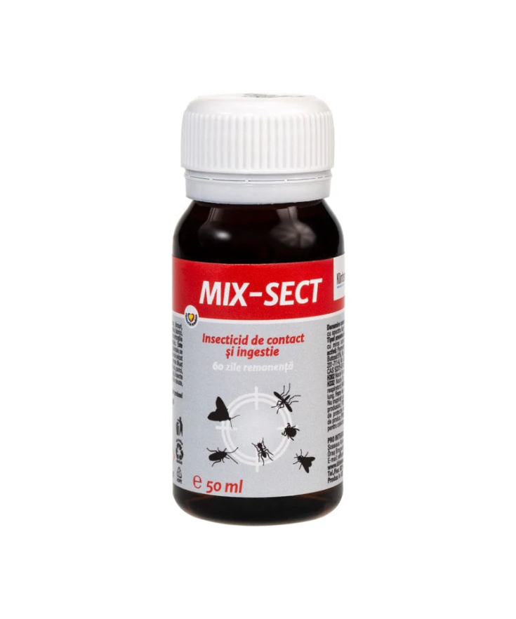 Insecticid Mix-Sect 100ml/1L - Concentrat de Mare Putere