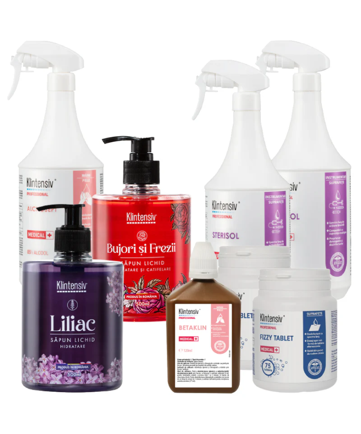 Set Complet Curățenie și Dezinfecție Spații Publice | Socoro.ro