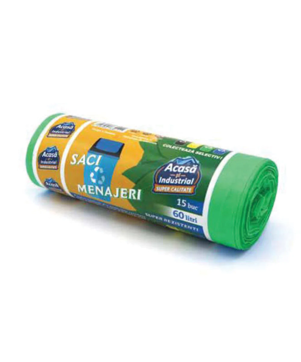 Saci Menajeri Colorați – Gama completă 35L până la 240L