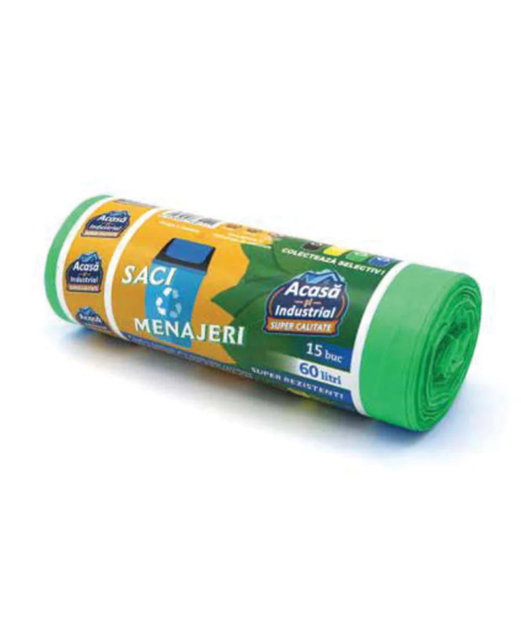 Saci Menajeri Colorați – Gama completă 35L până la 240L