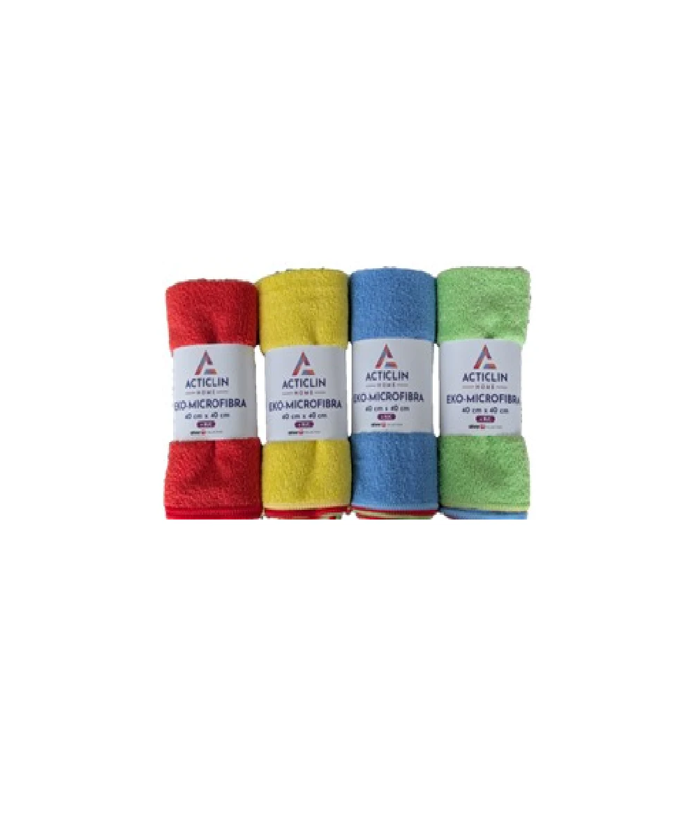 Lavete Microfibră Profesionale 160g/m² - Set 4 Culori