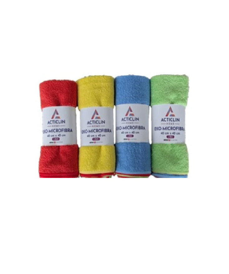 Lavete Microfibră Profesionale 160g/m² - Set 4 Culori