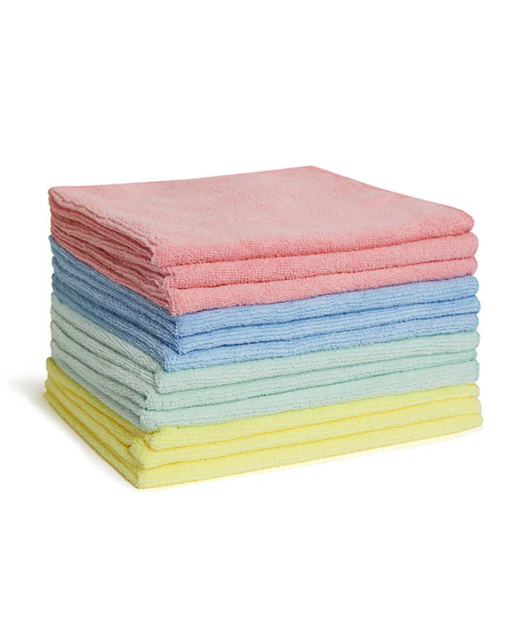 Lavetă microfibră 330 gr/m2 40×40, 1 buc pe culoare/pachet