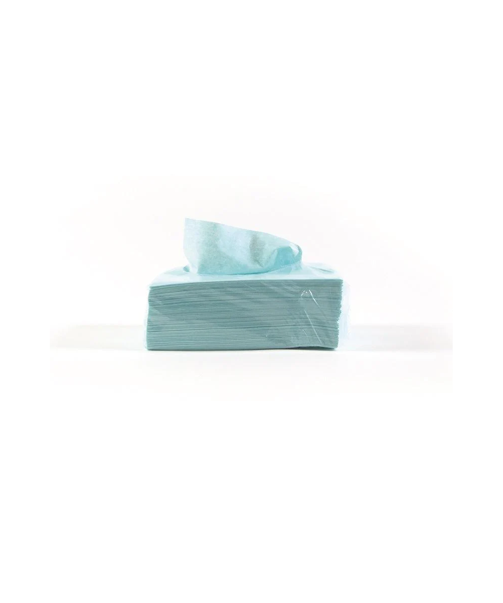 Profitextra creped light turquoise 54g/m2 - 50 buc Z-folded/pachet