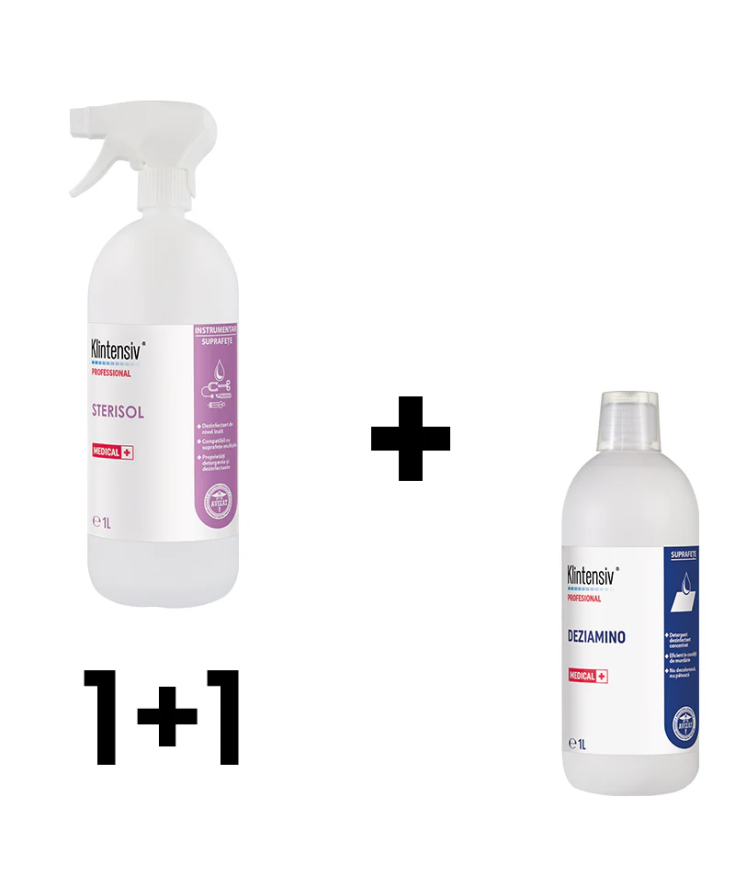 Pachet Sterisol 1L + Deziamino 1L