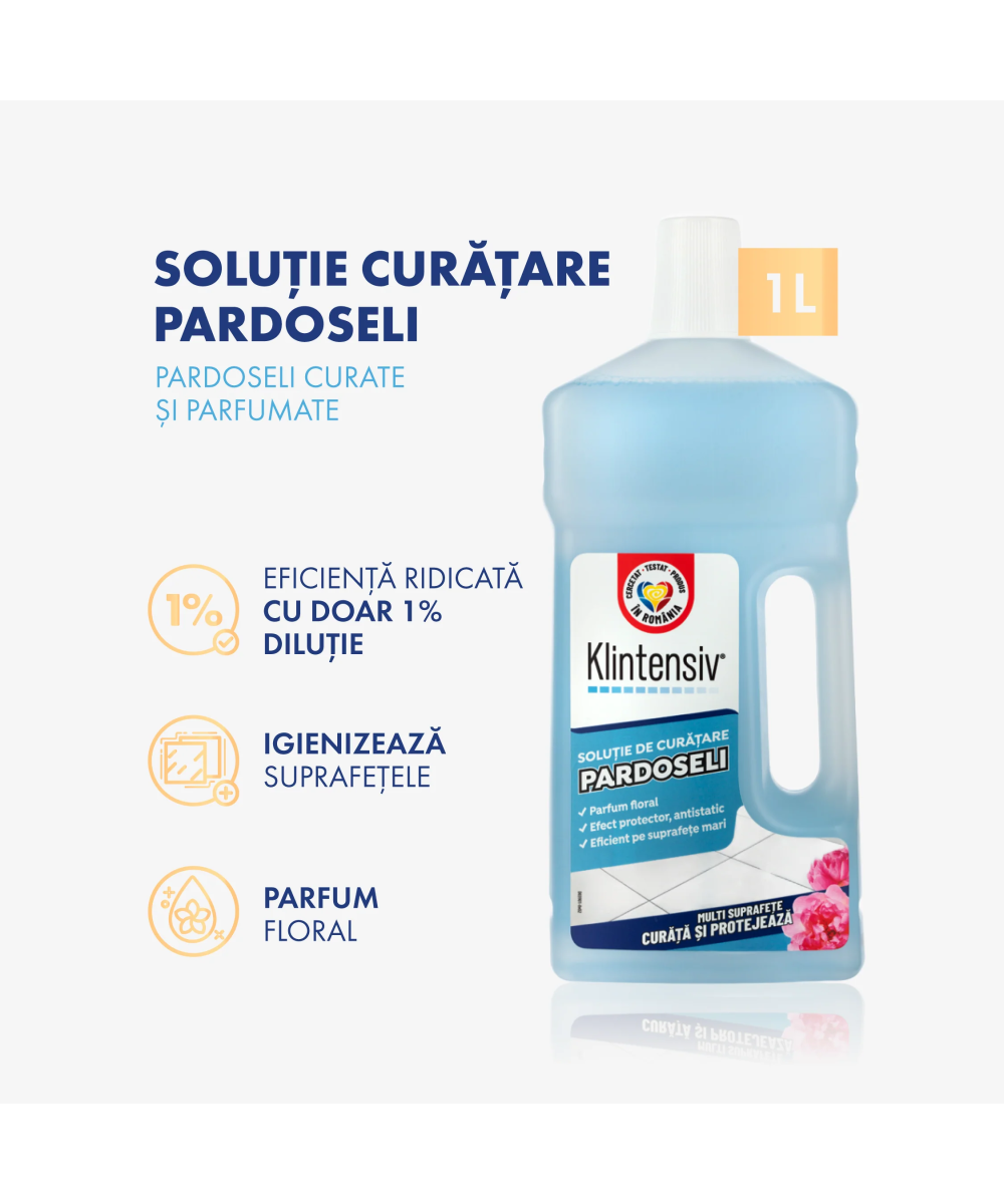 Soluție Pardoseli Klintensiv - Curățare Profesională Spitale și Clinici | Socoro.ro