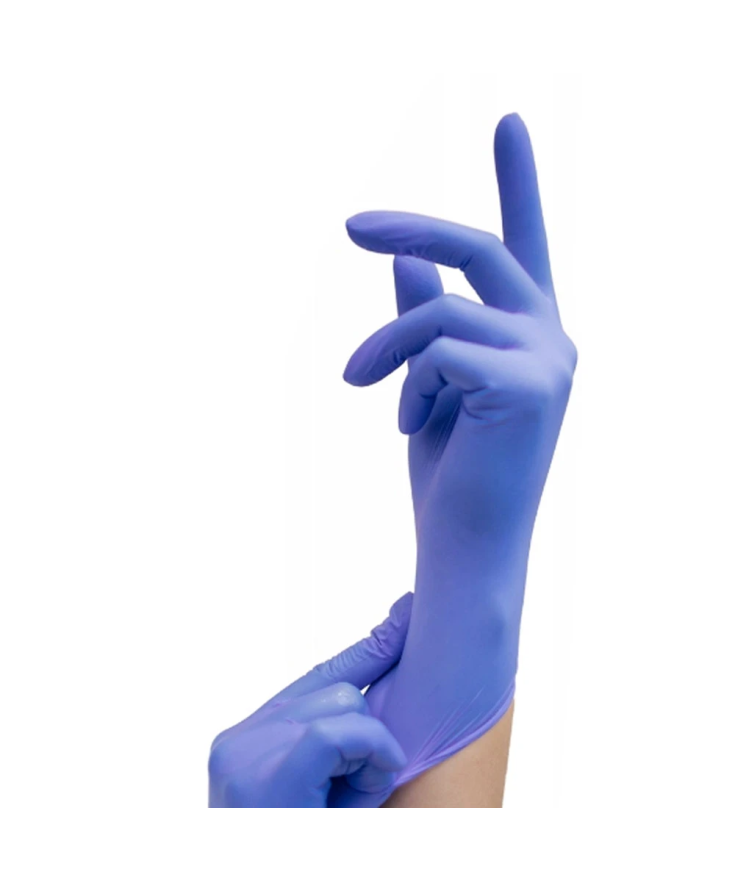 Mănuși Nitril Mercator Basic Blue - Nepudrate, Albastre | Socoro