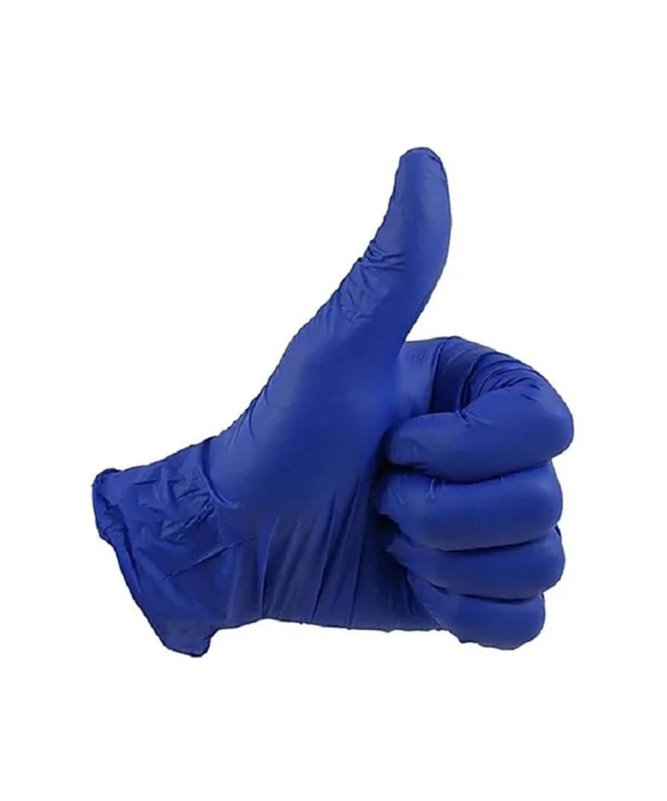Mănuși Nitril Mercator Basic Blue - Nepudrate, Albastre | Socoro