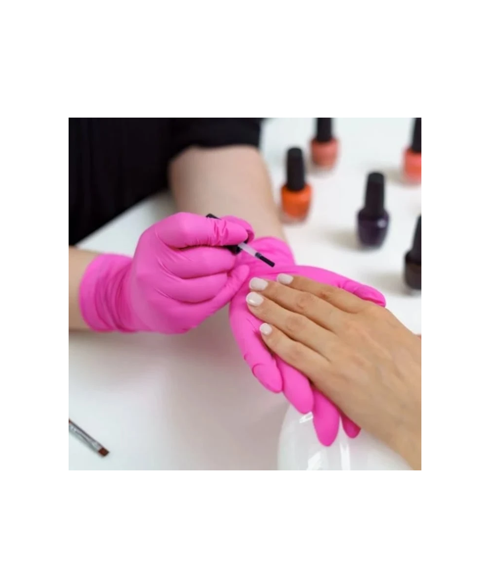 Mănuși Nitril Magenta Mercator Nitrylex - Nepudrate | Socoro