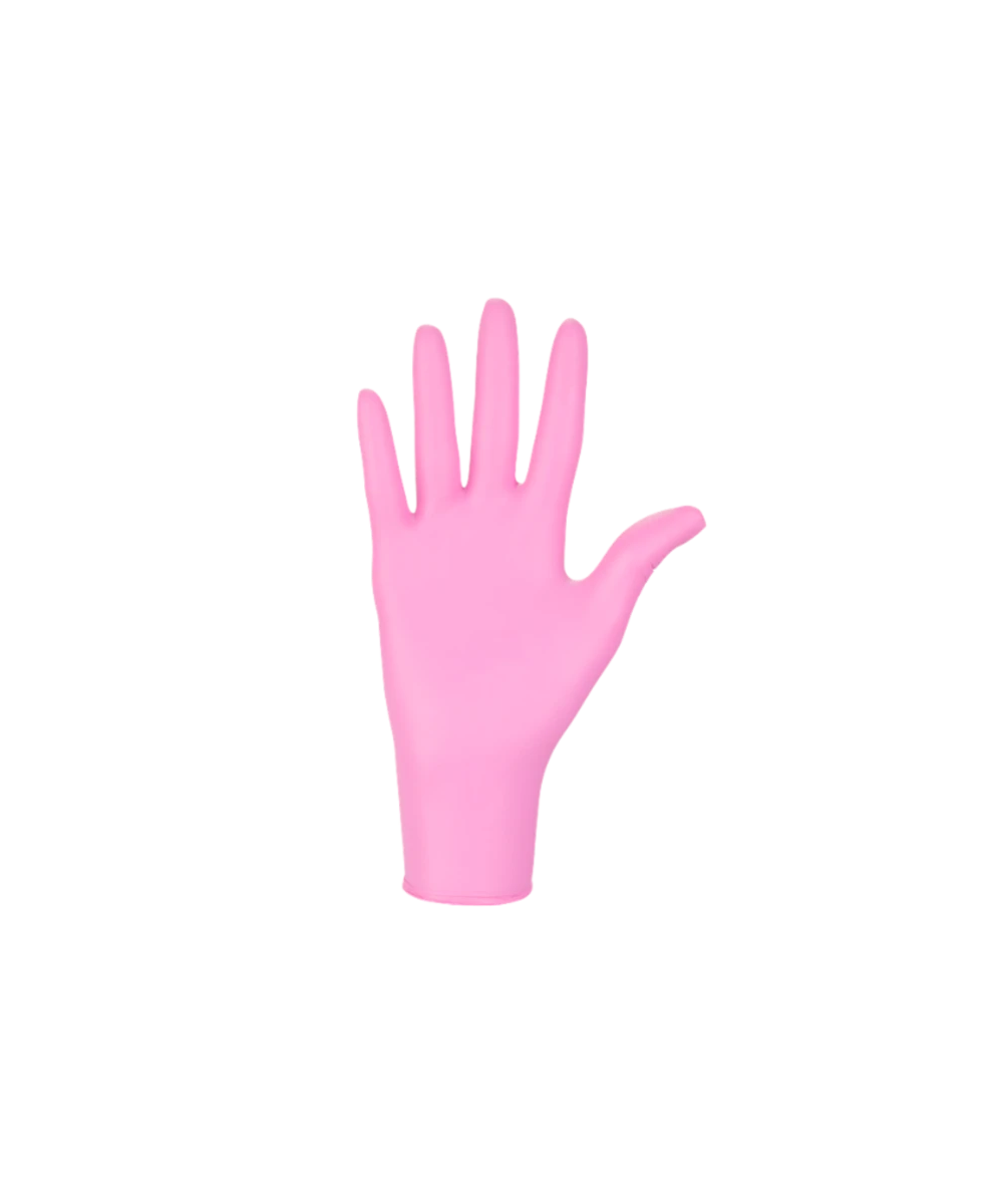 Mănuși Nitril Roz Mercator Nitrylex Pink - Nepudrate | Socoro.ro