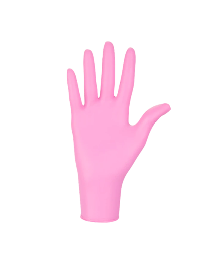 Mănuși Nitril Roz Mercator Nitrylex Pink - Nepudrate | Socoro.ro
