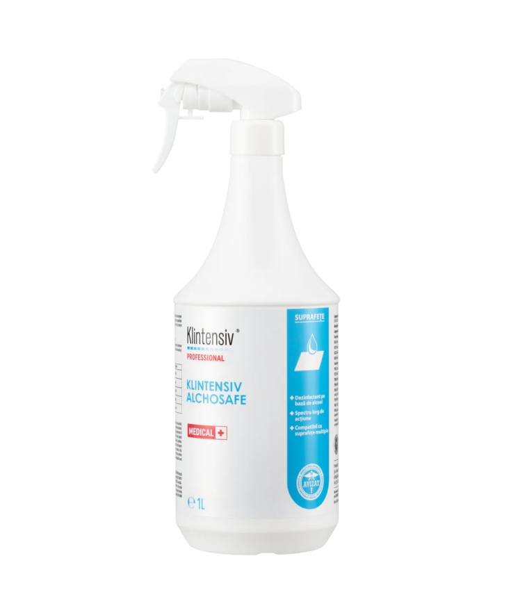 Klintensiv Alchosafe Dezinfectant amprente dentare