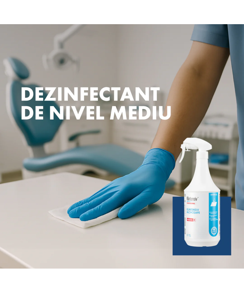 Alchosafe Klintensiv - Dezinfectant Amprente Dentare